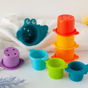 CON. DE CUBOS DE EMPILHAR PARA BANHO 18X13 CM