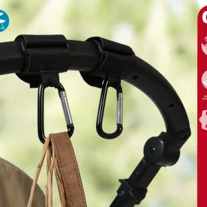 GANCHO PARA CARRINHOS 21X16CM 2U