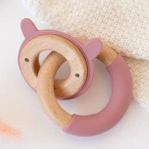 MORDEDOR 7 CM SILICONE ROSA