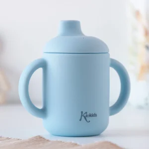 CANECA 120ML SILICONE AZUL