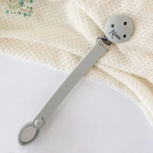 PORTA-CHUPETAS SILICONE CINZENTO