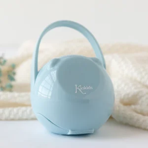 PORTA-CHUPETAS OPACO AZUL