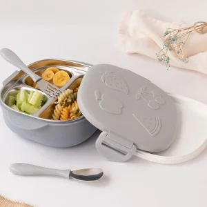 TAÇA TÉRMICA 450ML AÇO INOXIDAVEL CINZENTO