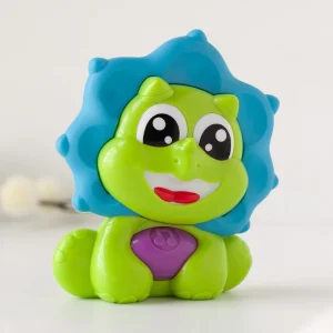 CART. MORDEDOR MUSICAL 13X12 CM DINOSSAURO