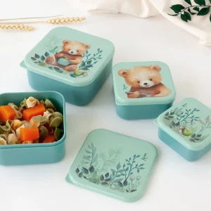 CONJ. TIJELA 700ML, 500ML, 350ML, 230ML. VERDE 4 PCS