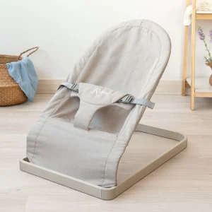 ESPREGUIÇADEIRA CINZA CLARO