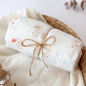 MUSSELINA 120X120CMS BAMBU BEIGE