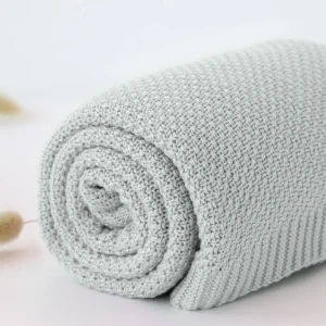 MANTA EM BAMBU 80X110CMS BAMBU CINZENTO