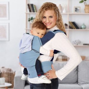 PORTA-BEBÉS ALGODÃO AZUL