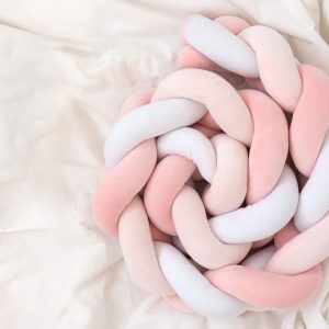 PROTETOR BERÇO 150X14X10CM ROSA