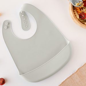 BABETE SILICONE CINZENTO